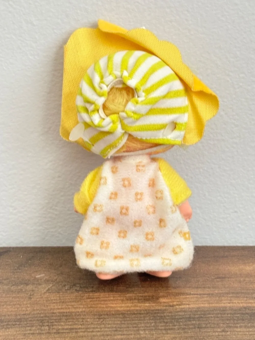 VINTAGE Strawberry Shortcake Butter Cookie Doll Toy Figure Yellow Outfit 1979